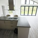 Kitchen conversion and rear view