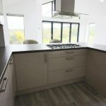 Kitchen conversion and rear interior view